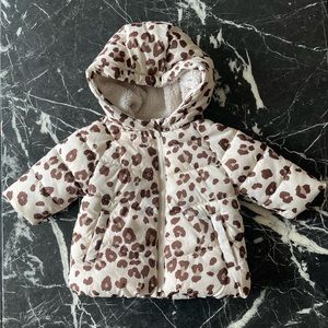 Baby Gap / Leopard Cold Control Max Puffer / 6-12m